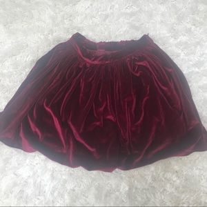 American Apparel Skirt Maroon